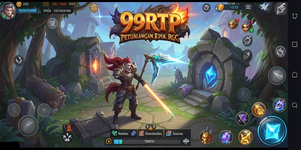 Screenshot 99RTP menampilkan aksi petualangan seru di dunia RPG.