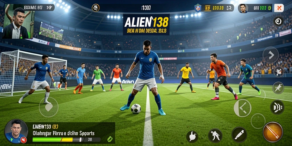 Tampilan gameplay seru dan kompetitif di ALIEN138.