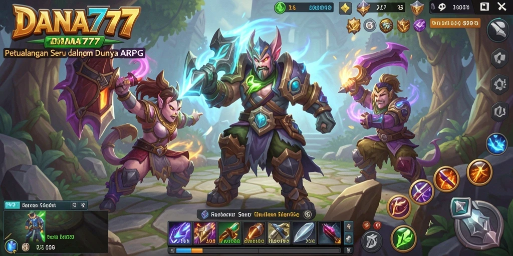 Gameplay DANA777 yang memukau di dunia ARPG.