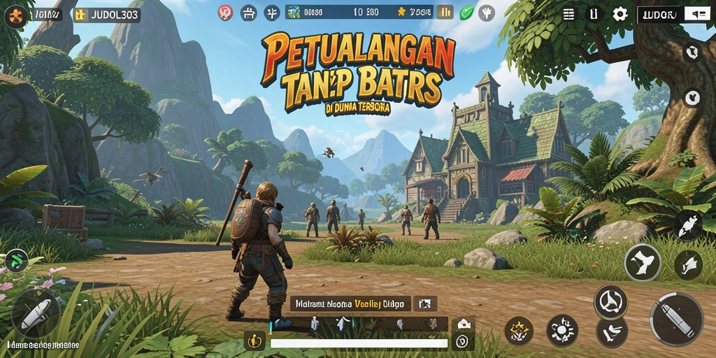 Tampilan gameplay JUDOL303 yang menakjubkan di dunia terbuka.