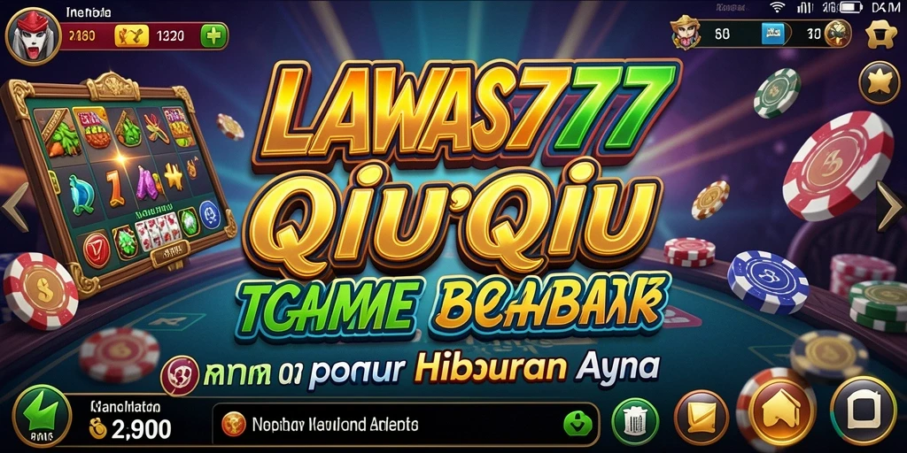 Tampilan gameplay QiuQiu yang menarik dan interaktif.
