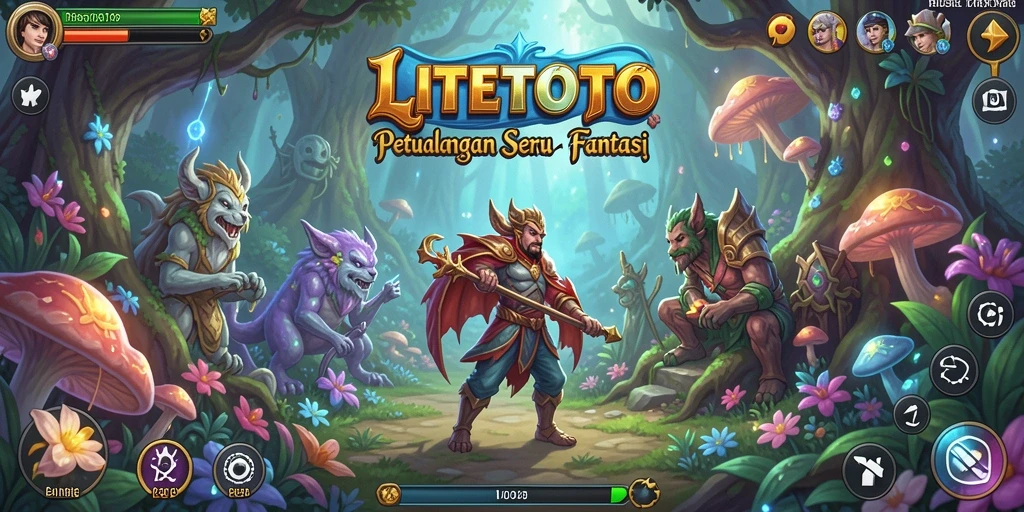 Gameplay seru LITETOTO dengan berbagai petualangan menanti.