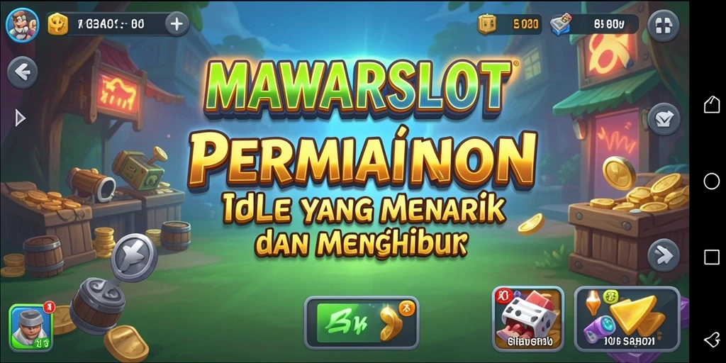Tampilan menarik dari gameplay Idle MAWARSLOT yang seru.