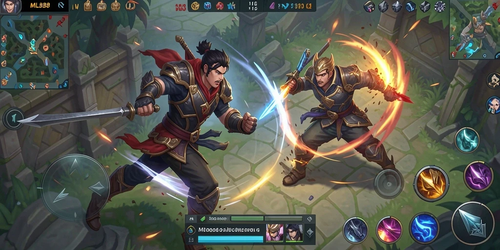 Tampilan aksi seru dalam gameplay MLBB8 yang memikat.