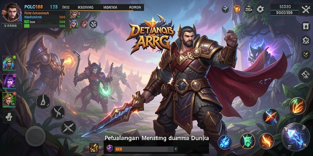 Tangkapan layar utama POLO188 menunjukkan aksi seru dalam gameplay ARPG.
