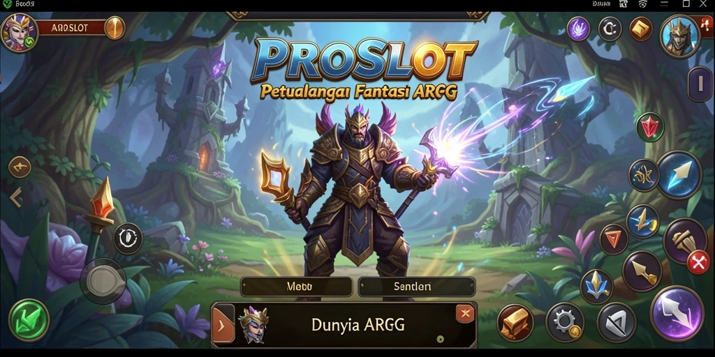 Tampilan gameplay PROSLOT yang menakjubkan dan penuh aksi.