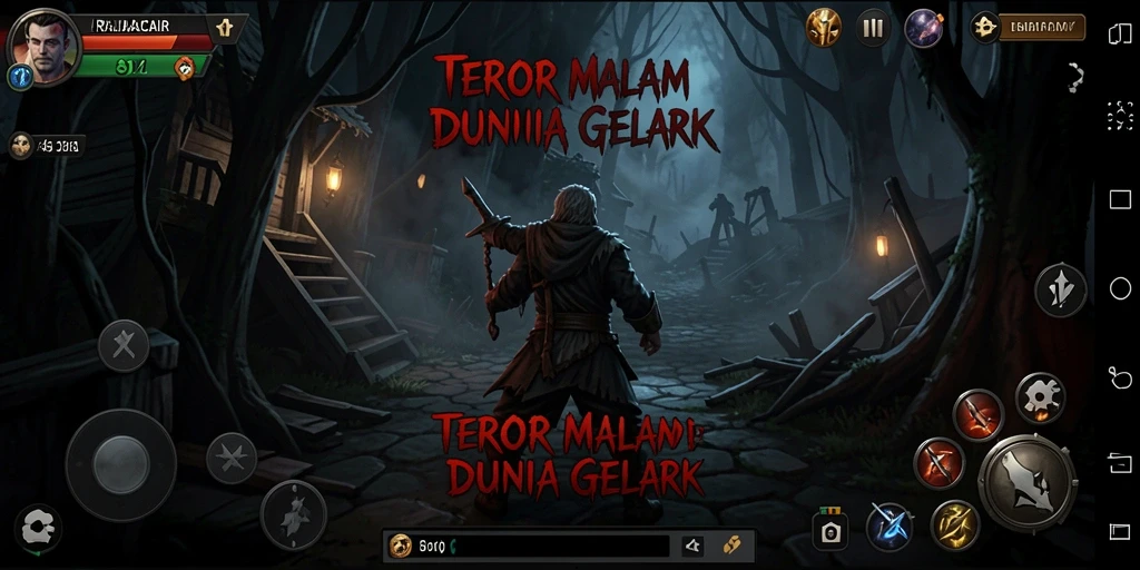 Tampilan menakutkan dari gameplay RAJACAIR yang penuh teror.