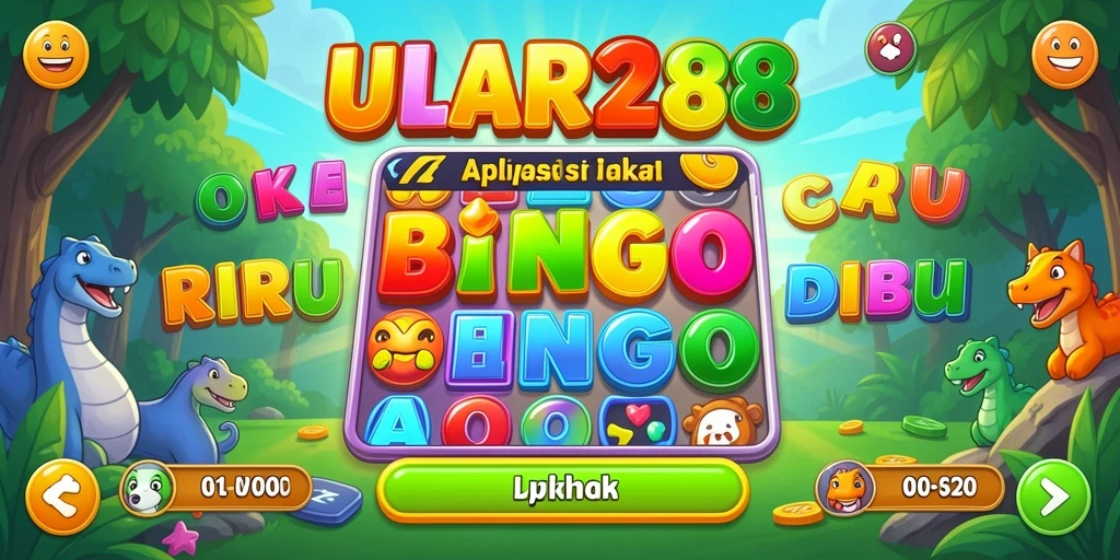 Screenshot gameplay ULAR288 menampilkan suasana seru permainan Bingo.